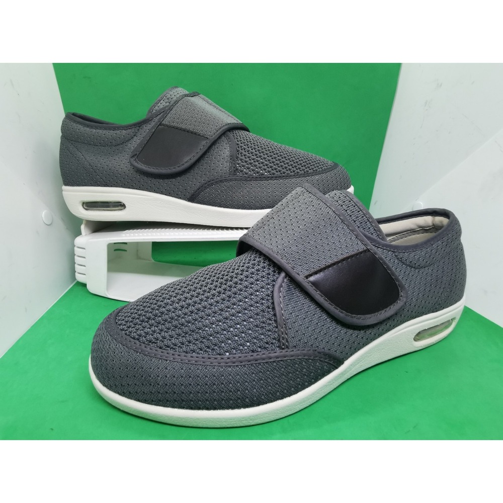 Youyun Diabetic Shoes for Men's Diabetic Shoes Size 11.5 Gray Color